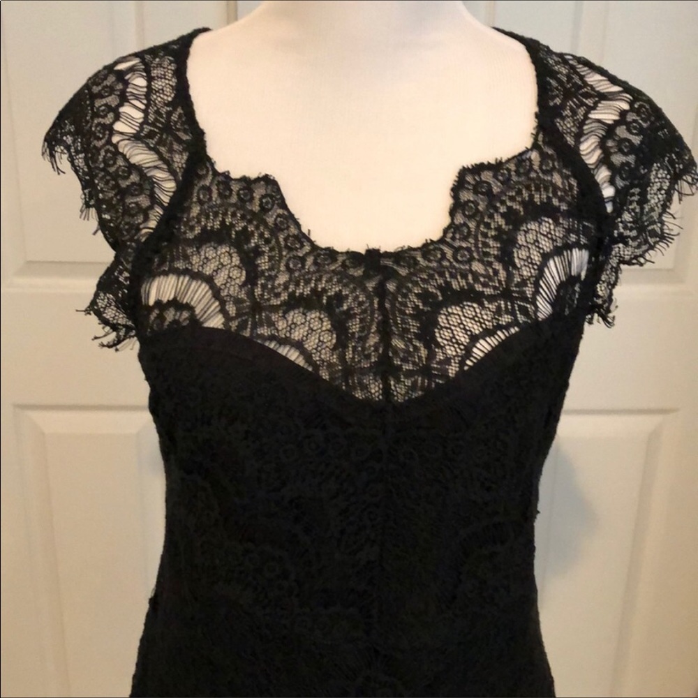 Free People sexy dress black large high low